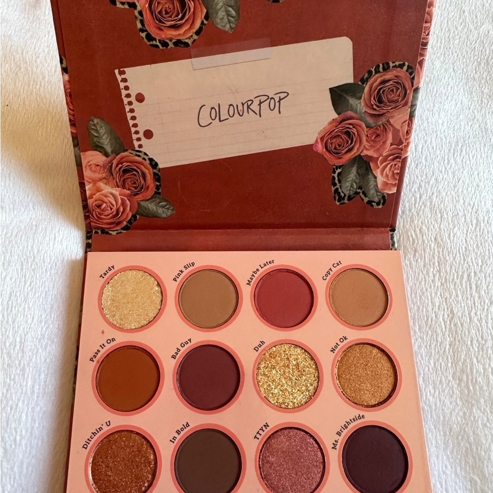 ColourPop Eyeshadow Palette - Warm Tones